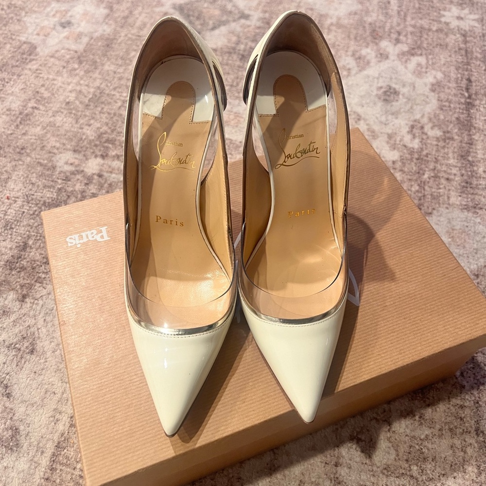 LOUBOUTIN COSMO 554 100 SNOW
